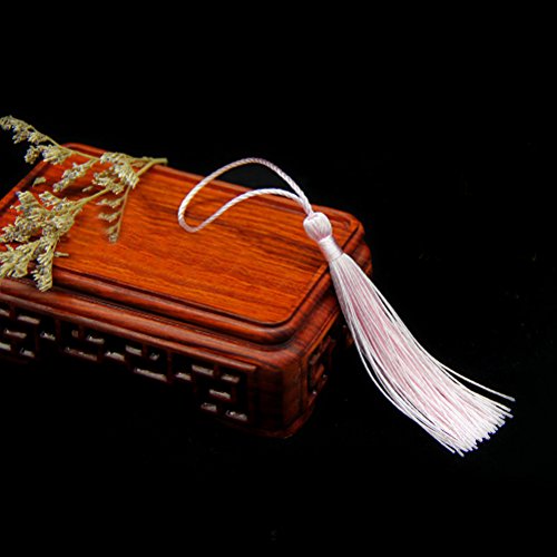 ROSENICE DIY China Nudo Borlas para La Joyería Pendiente de Recuerdo Favorito Regalo Tag Llavero Arte de DIY 13 cm / 5.1 Pulgadas (20 Colores Surtidos) 100 UNIDS