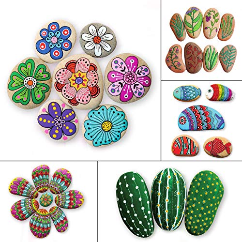 Rotuladores de Pintura Acrílico para Piedras, DIGIELE 12 Colores Permanente Marcadores Dibujar en Ceramica, Metal, Plastico, Porcelana, Tazas & DIY Art, Set de Marcadores de Regalo para Niños