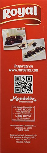 Royal Brownie Con Oreo - Paquete de 6 x 62.50 gr - Total: 375 gr