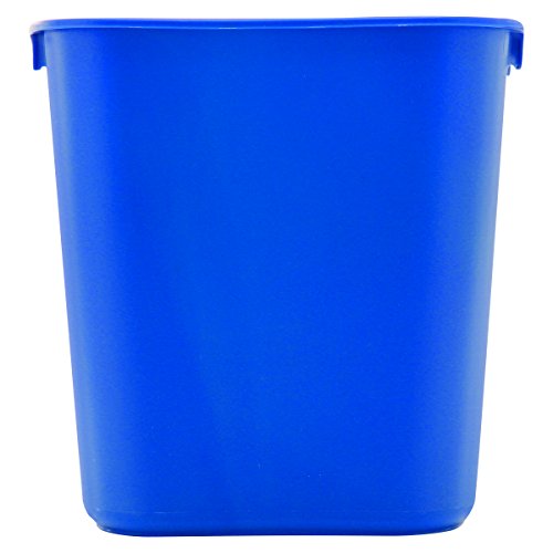 Rubbermaid Commercial Products FG29557BlUE - Contenedor cuadrado, capacidad de 12.9 l, azul