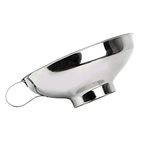 Runy Embudo de Cocina de Acero Inoxidable de Boca Ancha para Transferencia de líquido de enlatado, Small