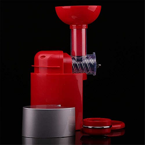 RYH Máquina de Helados domésticos de tamaño portátil, diseño práctico, Uso de Bricolaje, máquina de postres de Fruta congelada automática, Helado
