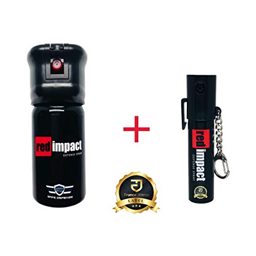 SAFE DEFENSE Pack Anti-agresión Spray REDimpact 40 ML Gel+REDimpact 20 ML Gel