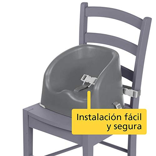 Safety 1st Essential Booster - Elevador de viaje, color gris (Warm grey)