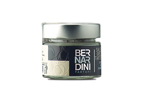 Sal con trufa negra|Sal marina de Sicilia con trufa negra de verano (Tuber aestivum Vitt.) 100g - Bernardini Tartufi
