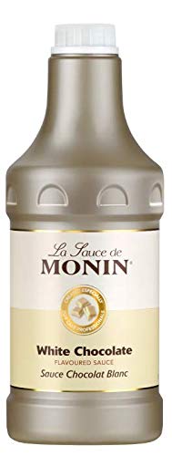 Salsa de chocolate blanco, de la marca Monin, de 1,89 l