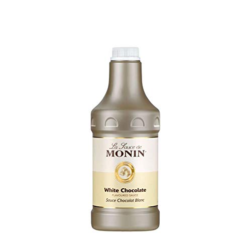 Salsa de chocolate blanco, de la marca Monin, de 1,89 l