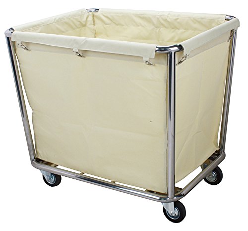 SARO Ropa Carro AF 264, Acero Inoxidable, Crema, 90 x 65 x 85 cm