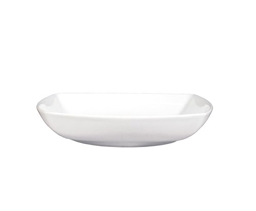SATURNIA Tokio Plato Hondo Marco, Porcelana, Blanco, 6 Unidad