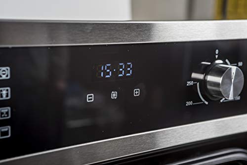 Sauber - Horno multifunción SHM03I - Eficiencia Energética: A - Acero inoxidable