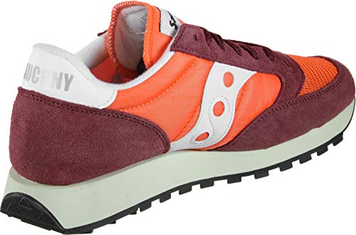 Saucony Jazz Original Vintage, Calzado para Hombre, Naranja Rojo, 44.5EU