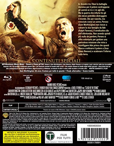 Scontro Tra Titani (Limited Steelbook) [Italia] [Blu-ray]