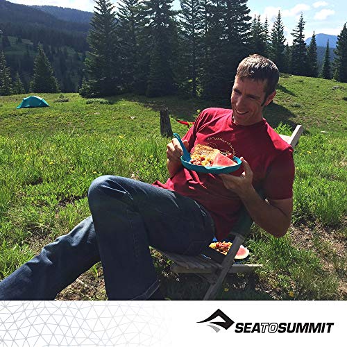 Sea to Summit Delta Camp Set (Bowl, Plate, Mug, Cutlery), Adultos Unisex, Azul, Talla Única