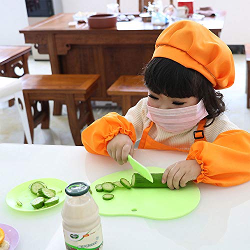 SelfTek 9 cuchillos de cocina de plástico para niños y chef, cuchillo de nailon corlorful cuchillos de cocina para hornear, fruta, pan, tarta, lechuga, ensalada