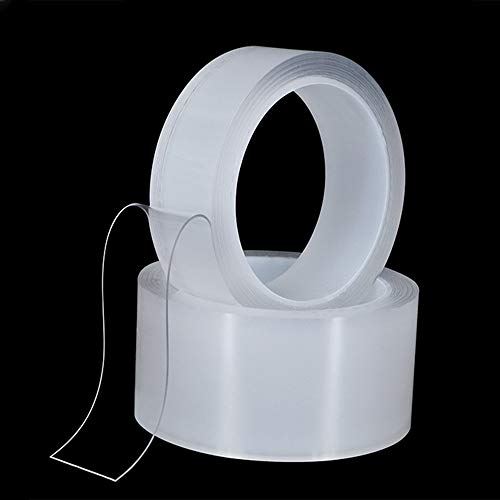 Sellador Autoadhesivas, Cinta de Sellado, Cinta Sellador Rollo Impermeable Tira Transparente para Recortadora Protección Cocina Fregadero Bañera (5cm x 5 m, 3cm x 5 m)
