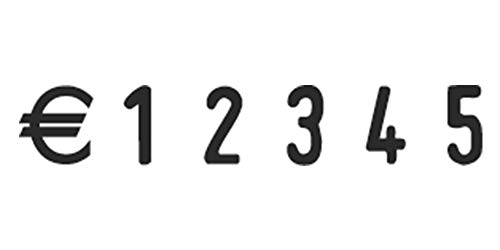 Sello Numerador Professional Trodat 5546 Autoentintable – 6-dígitos, impresión de 26 x 4 mm, tinta negra