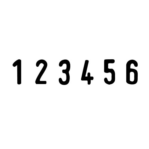 Sello Numerador Professional Trodat 5546 Autoentintable – 6-dígitos, impresión de 26 x 4 mm, tinta negra