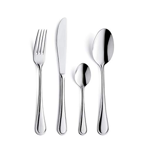 Set 12 cucharas postre, Acero inoxidable 18/0, 179mm de largo