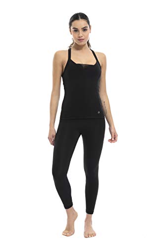 Shambhala Barcelona Osi Legging/Malla Deportiva De Poliéster De Plástico Reciclado, Mujer, Negro, Small