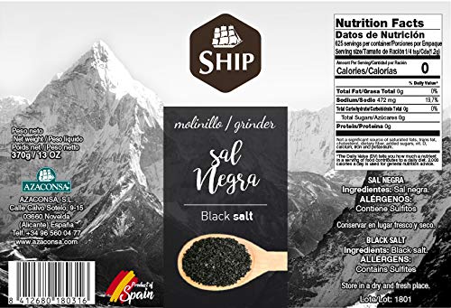 Ship Bote SAL NEGRA 370 g
