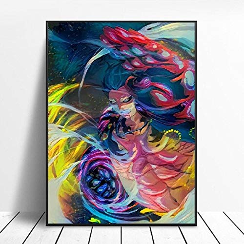 shuimanjinshan Rebote Hombre Camarera Lienzo Pintura Arte Impresión Cartel Pared Cuadro Moderno Minimalista Dormitorio Sala De Estar Decoración 50X70Cm No Frame W-1957