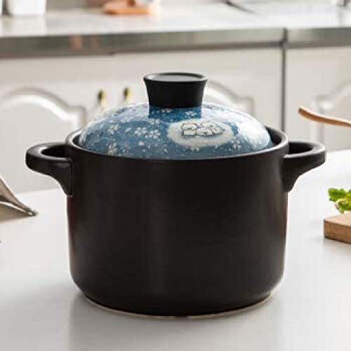SHYOD Resistencia Mano Horno Wok Sopa de Olla sartén Simple Fresco del hogar de Alta Temperatura for Horno Pintado cerámica doméstica Carbón Gas