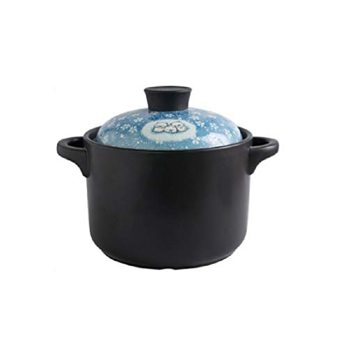 SHYOD Resistencia Mano Horno Wok Sopa de Olla sartén Simple Fresco del hogar de Alta Temperatura for Horno Pintado cerámica doméstica Carbón Gas