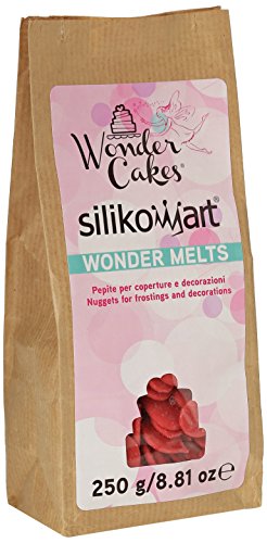 silikomart Candy Melts, Rojo, 80 x 50 x 180