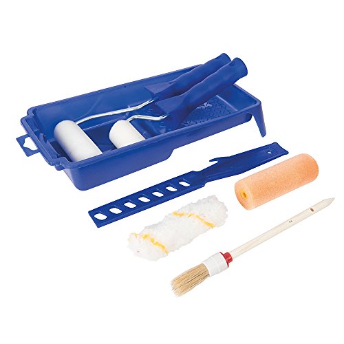 Silverline 564795 - Juego de rodillos y brochas, 9 pzas (9 pzas)