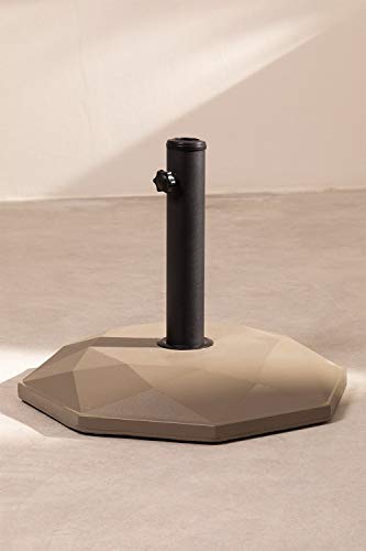 SKLUM Pie de Sombrilla Sanka Hormigon Gris Topo - (Elige Color)