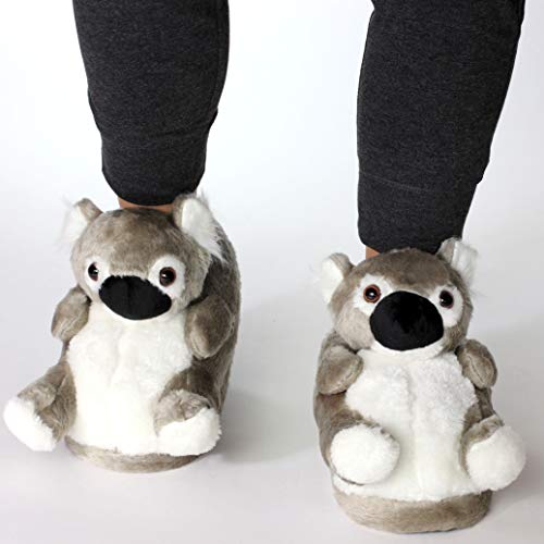 Sleeper'z - Koala - Zapatillas de casa Animales Originales y Divertidas - Adultos y Niños - Hombre y Mujer - 42/44 (XL)