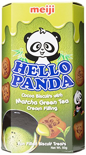 Snack Galletas de Te Matcha Kawaii Hello Panda