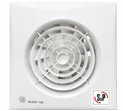 Soler & Palau; SILENT-100 CZ 12V; Extractor de baño ultrasilencioso a 12V, diam 100mm.