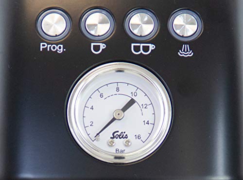 Solis 98017 - Cafetera eléctrica, color negro
