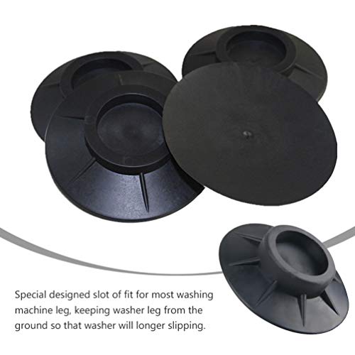 SOLUSTRE 10Pcs Almohadilla de Lavadora Almohadilla de Lavadora Antivibración para Aire Acondicionado Muebles Nevera Lavadora Secadora