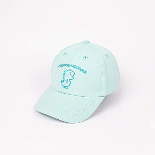 Sombrero para niños otoño Coreano Color Caramelo algodón Dinosaurio Bordado Dibujos Animados niño niña Gorra de béisbol Sombrero de bebé