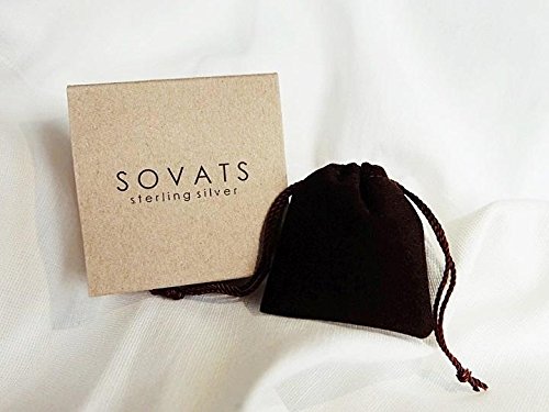 Sovats Pendientes Mujer Flor de Loto