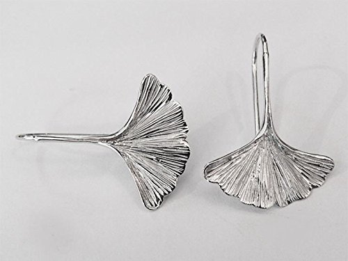 Sovats Pendientes Mujer Hoja de Ginkgo
