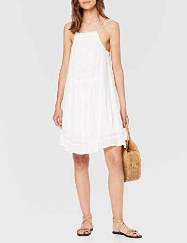 Springfield 9.G.Vestido Corto Romant Vestido, Multicolor (Varios 98), 36 (Tamaño del Fabricante:36) para Mujer