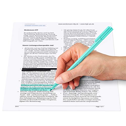 STAEDTLER 362 CSB10 ST, Marcador Fluorescente Triangular Delgado, Tamaño Único, Multicolor