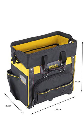 STANLEY FATMAX FMST1-80148 - Bolsa rígida con ruedas para herramientas, 44 x 25 x 44 cm