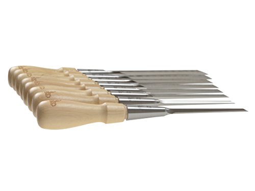 Stanley Formón Sweet Heart, Juego de 8 Piezas 3, 6, 10, 12, 16, 18, 25, 32 mm, 1-16-793