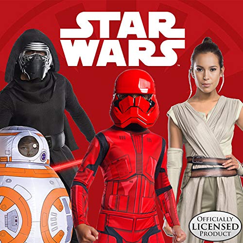 Star Wars IX- Máscara Stormtroopper Rojo episodio 9 (Rubies 201051)