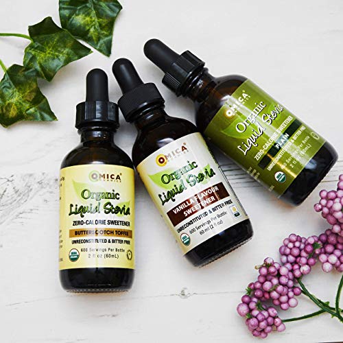 Stevia Organica Liquida Edulcorante (sabor simple)