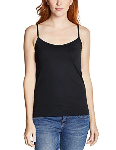 Street One 313796 Camiseta sin Mangas, Negro (Black 10001), 40 (Talla del Fabricante: 38) para Mujer