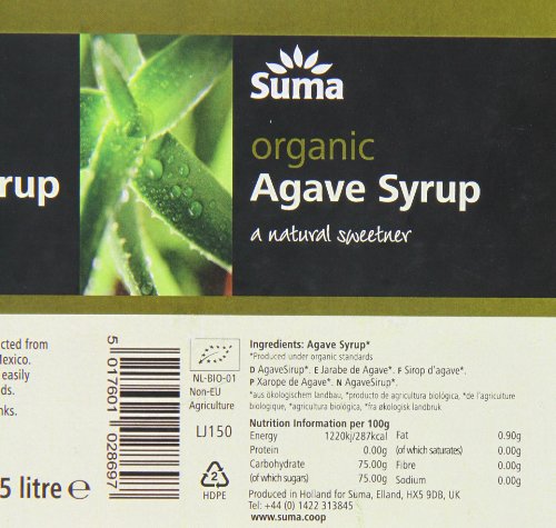 Suma Organic Agave Syrup 5 Litres