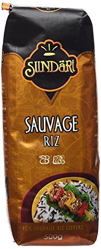 Sundari Arroz Salvaje 500G - [Pack De 8] - Total 4 Kg