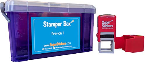 SuperStickers - Caja de seis sellos de alabanza francesa