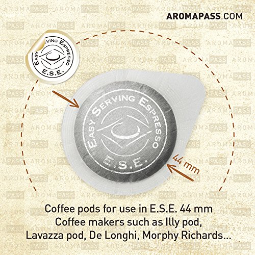 Surtido de Vainas de Café Expreso ESE | 100% Arabica | Clásico Italiano | Ristretto | 45 x 44mm