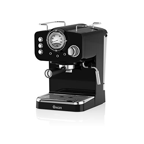 Swan SK22110BN cafetera espresso, 1 Cups, negro